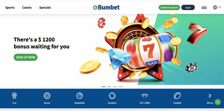 bumbet main page