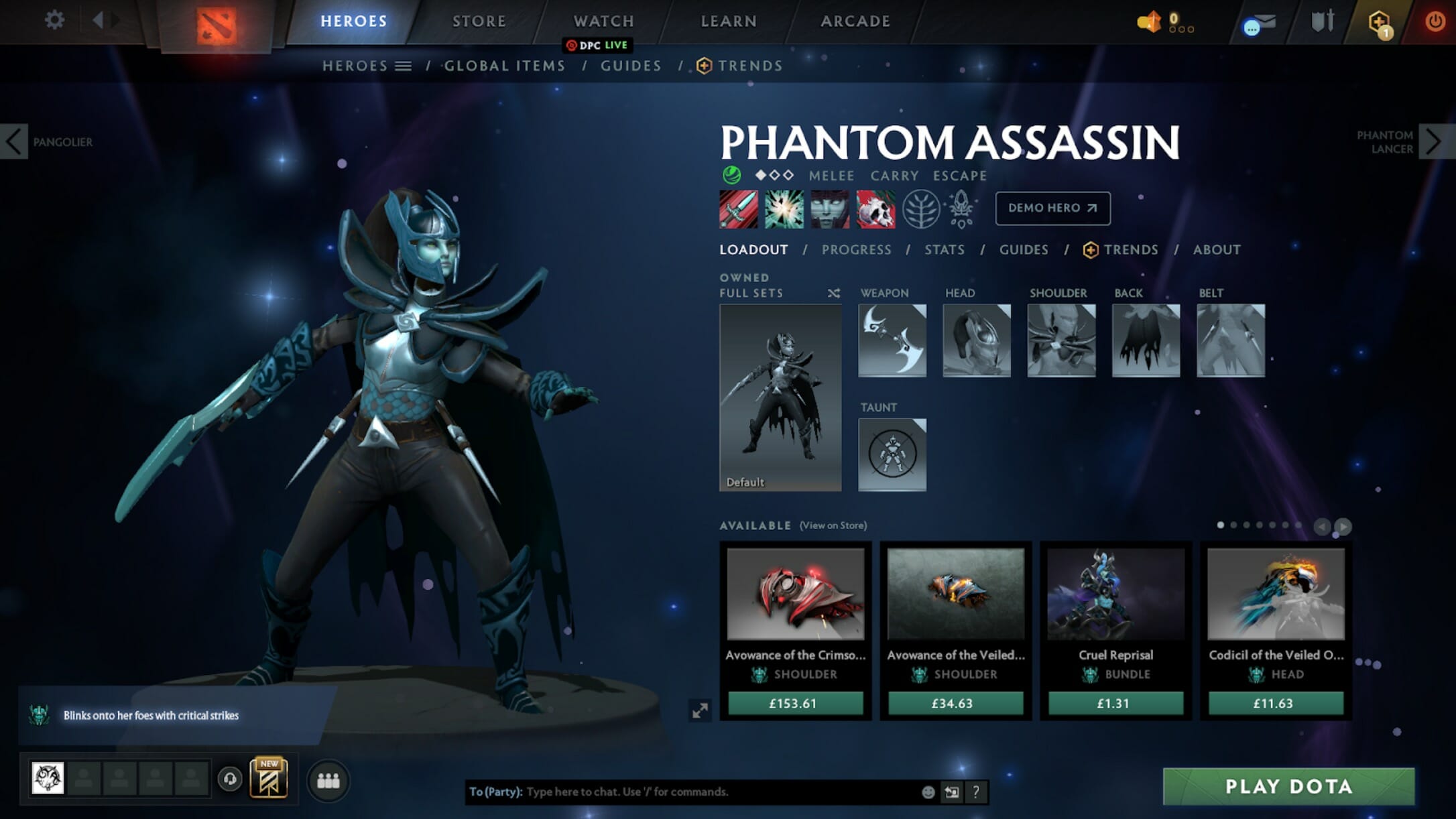 Dota 2 Phantom Assassin