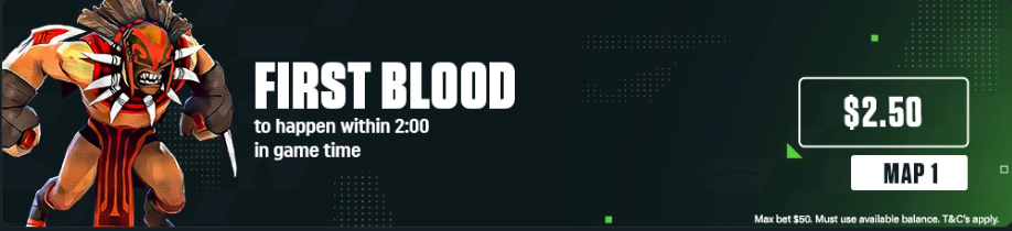 Dota 2 – pirmasis kraujas, kuris įvyks per 2:00 žaidimo laiko